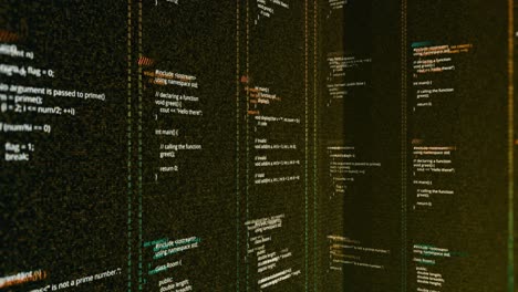 code screen background