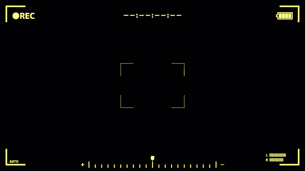 el marco de la cámara rec superposición animada. 1080p - 30 fps - canal alfa (2)