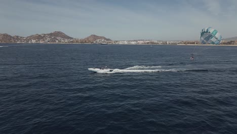 Paraglider-Exotischer-Sport-In-Cabo-San-Lucas-Mexiko,-Baja-California-Sur