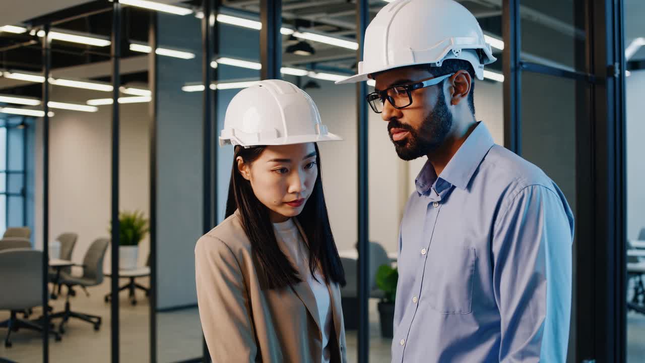reunión de negocios en una oficina moderna