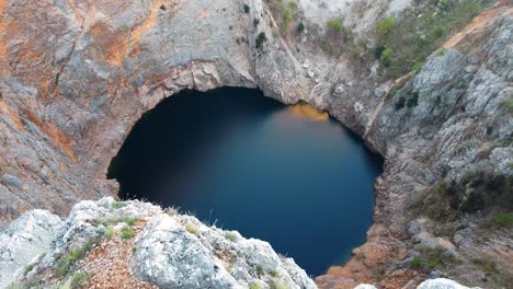 red lake and the biggest collapse doline in europe