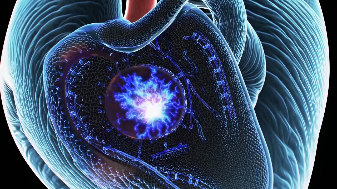 Human Heart Anatomy Illustration