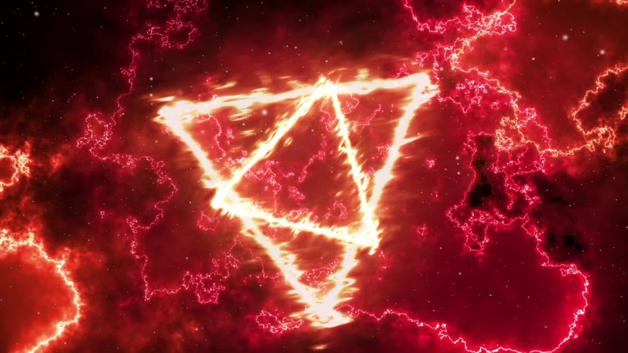 objeto tringular en el espacio