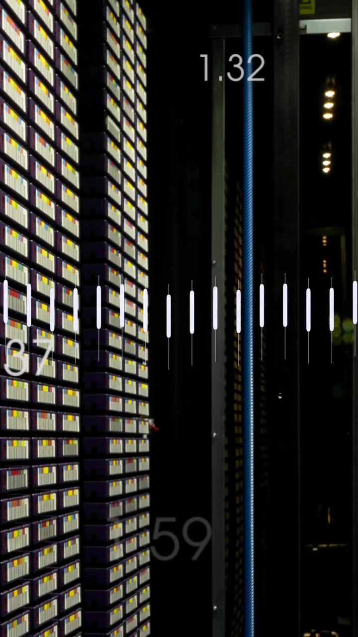 Automated Robotic Arm Operating in Data Center Tape Library with Digital Overlay