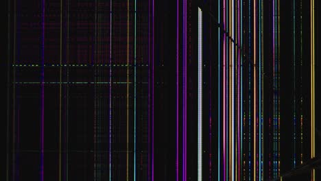 Makroansicht-Des-Defekten-Flackernden-LCD-Displays