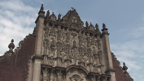 facade of catedral metropolitana da la ciudad de mexico