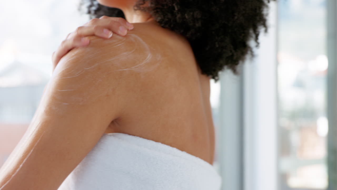 Woman, hands and luxury skincare cream