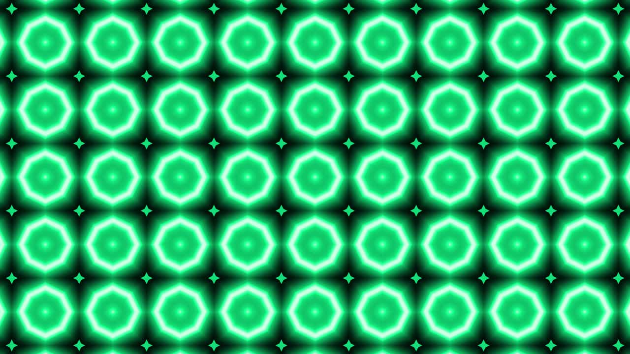 Animação em loop de mudança de cor neon, motion graphics