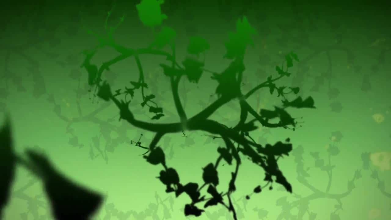 녹색 식물 성장