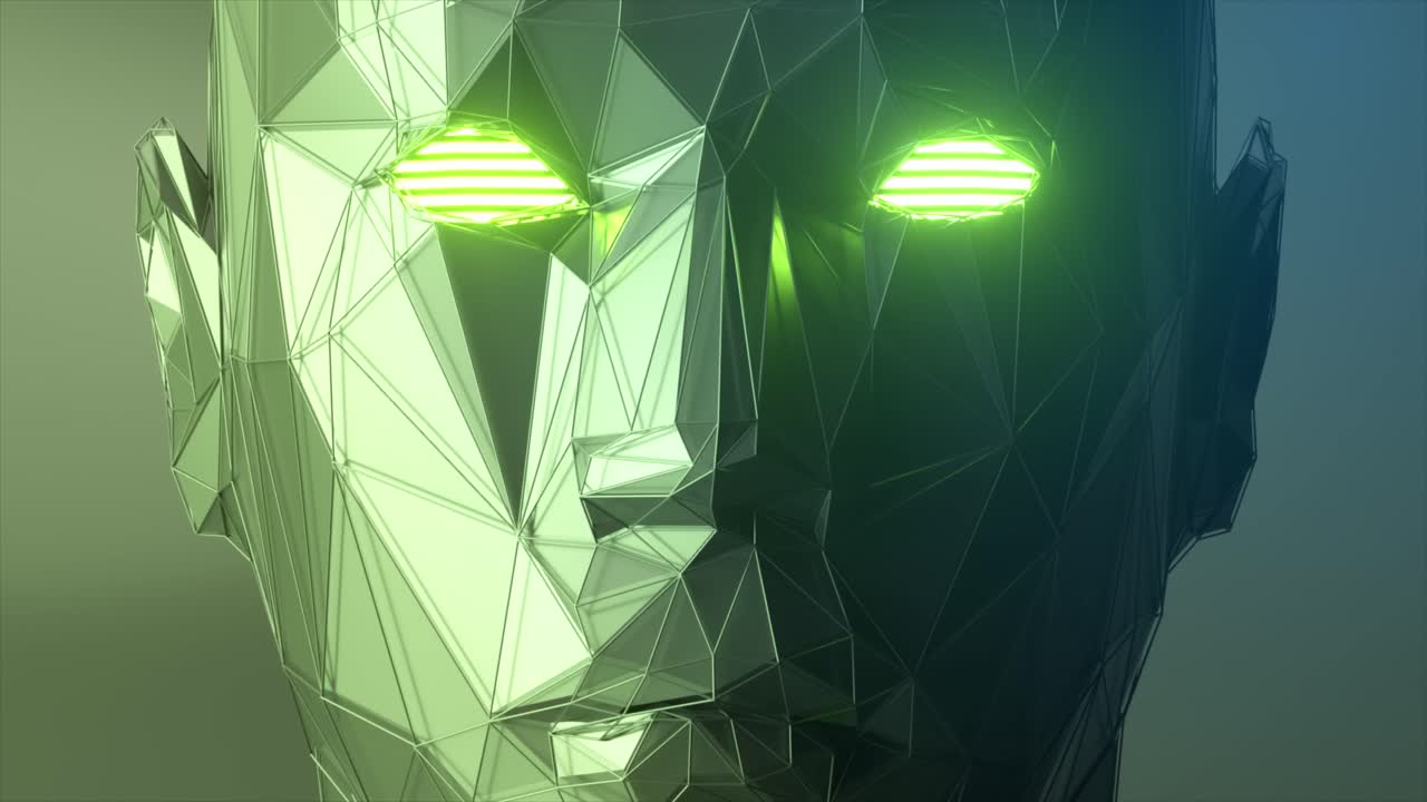 기하학적 로 머리