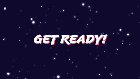 animation of words get ready