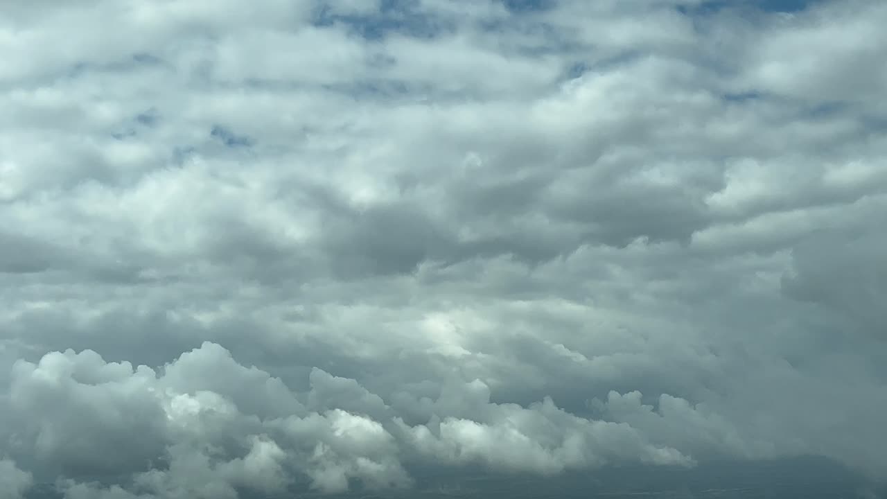 Dramatic winter sky plenty of grey and white clouds