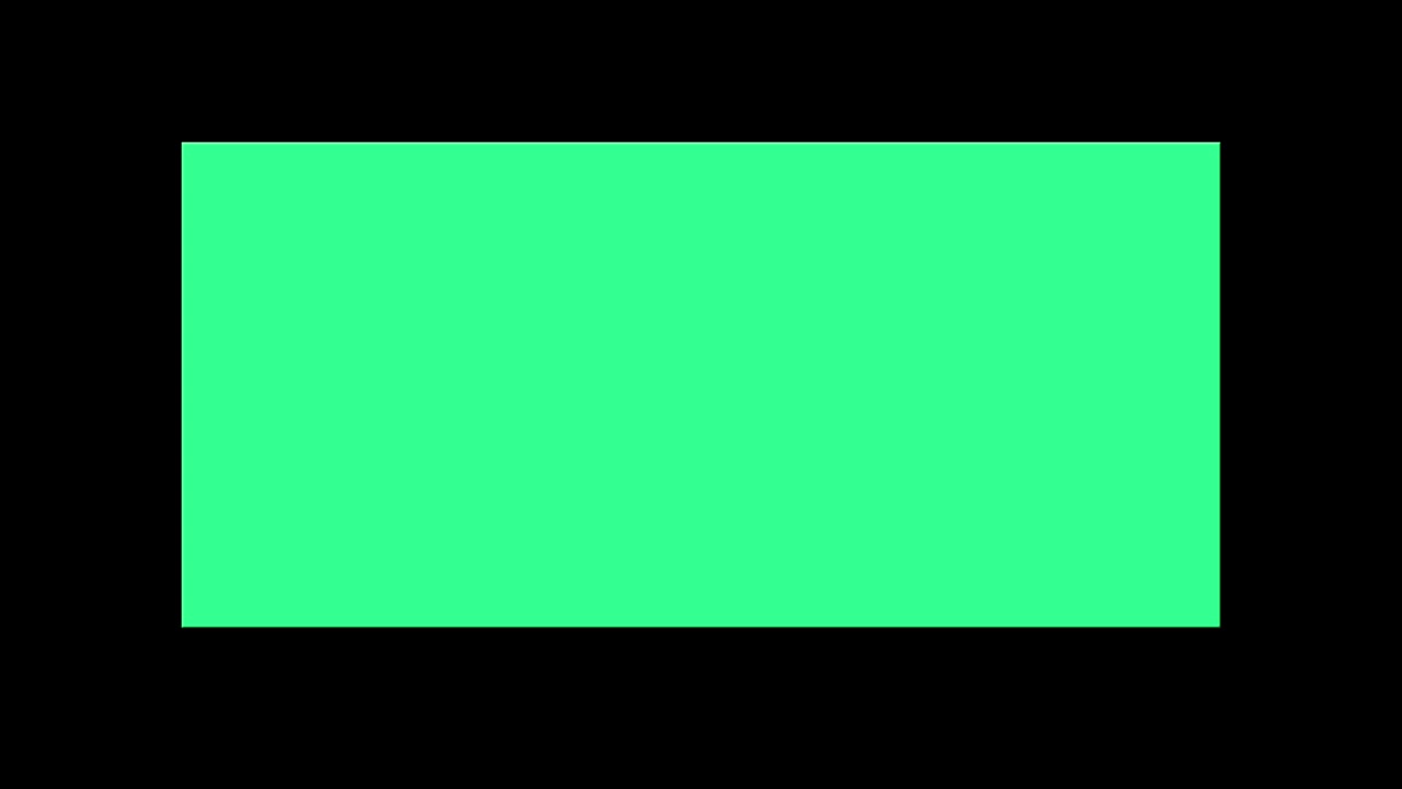 Forme de cadre : rectangle, cadre pour contenu multimédia sur alpha