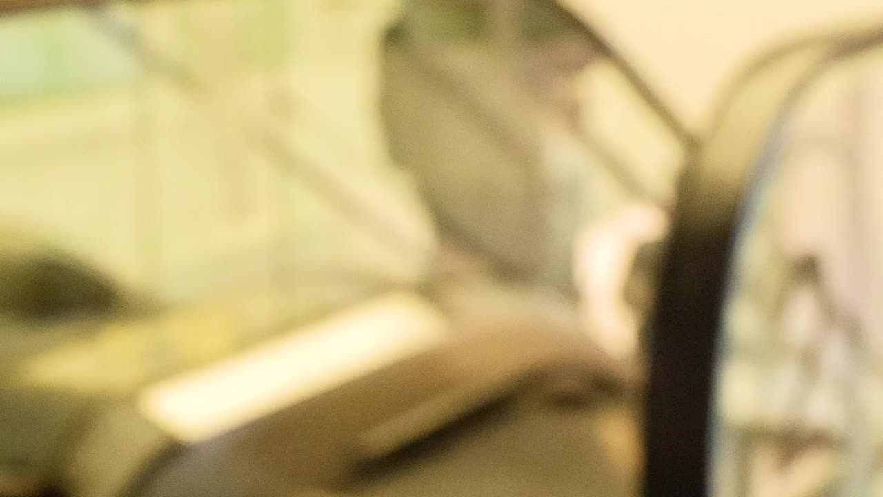 Detailed view of escalator handrails and glass panels in a modern indoor setting.