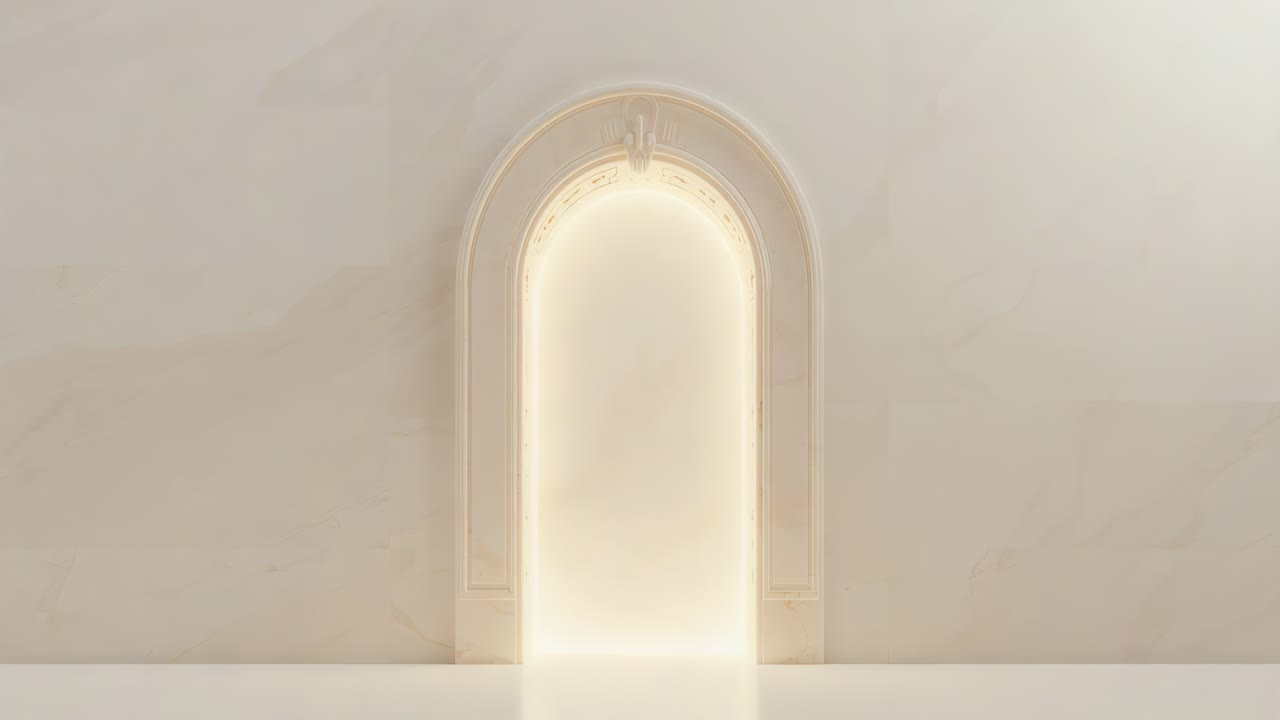 A Bright Archway Doorway