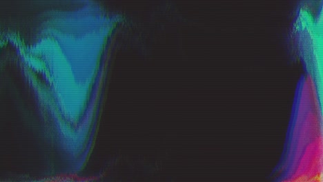 diseño único abstracto animación digital ruido de píxeles error de fallo daño de video