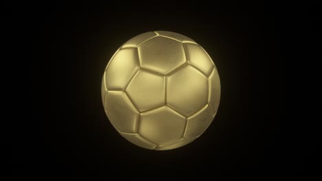 golden soccer ball