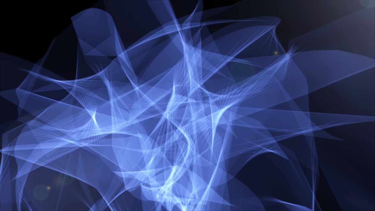 4k Footage Line Communication Swirl Wave Future Glowing Surface Cool Dynamic Technology Background.