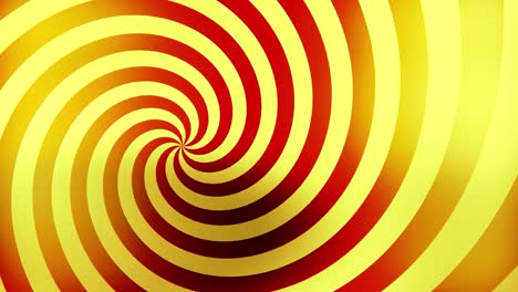 una espiral hipnótica vertiginosa en movimiento
