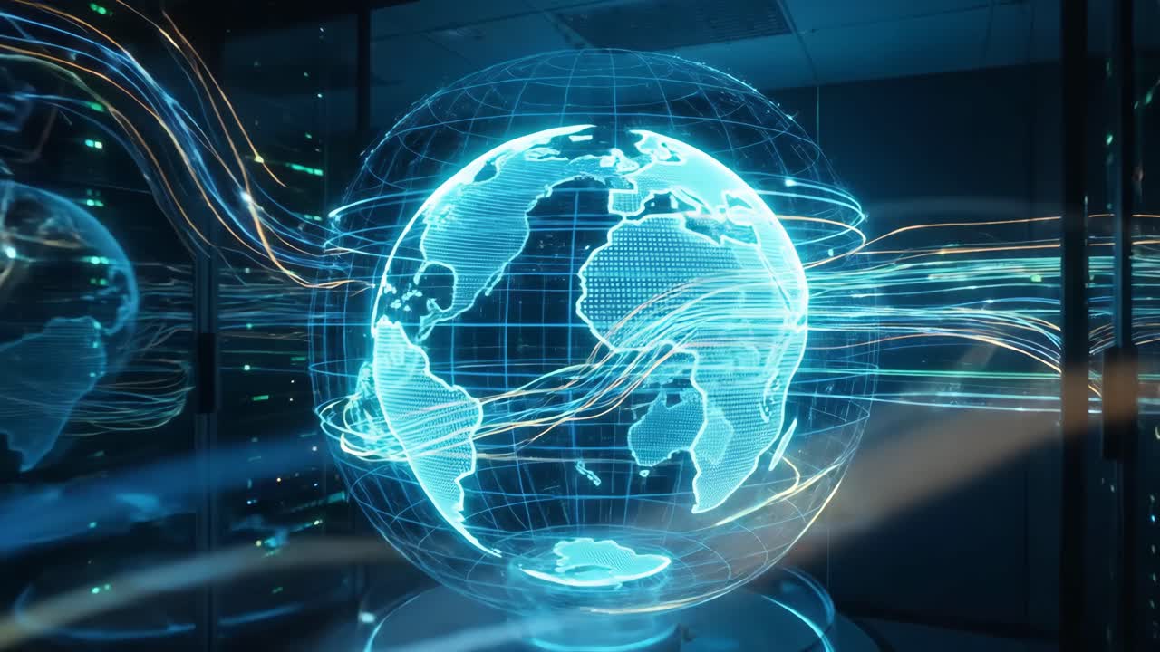 Abstract Data Streams Connecting a Digital Earth in a Data Center