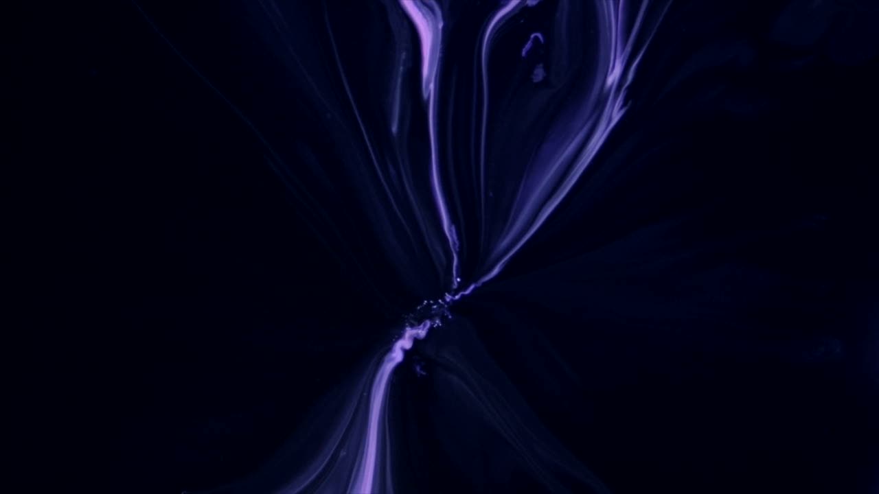 Purple tendrils seek a center