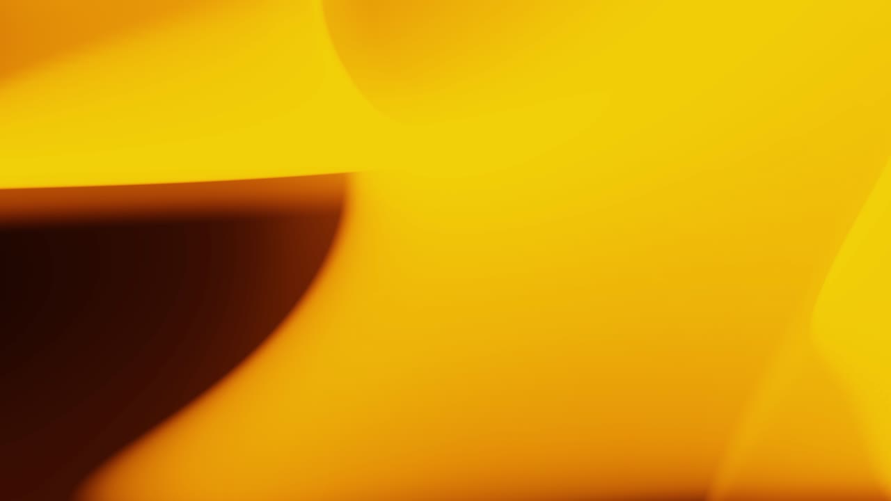 Abstract vloeiende gele en oranje gradiënt achtergrond loop.