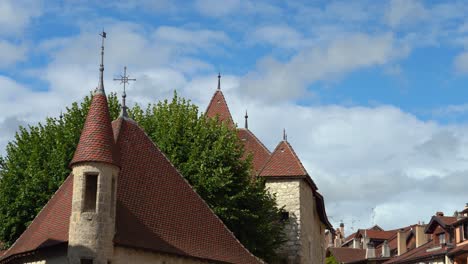 rooftop tiles of le palais de i'île