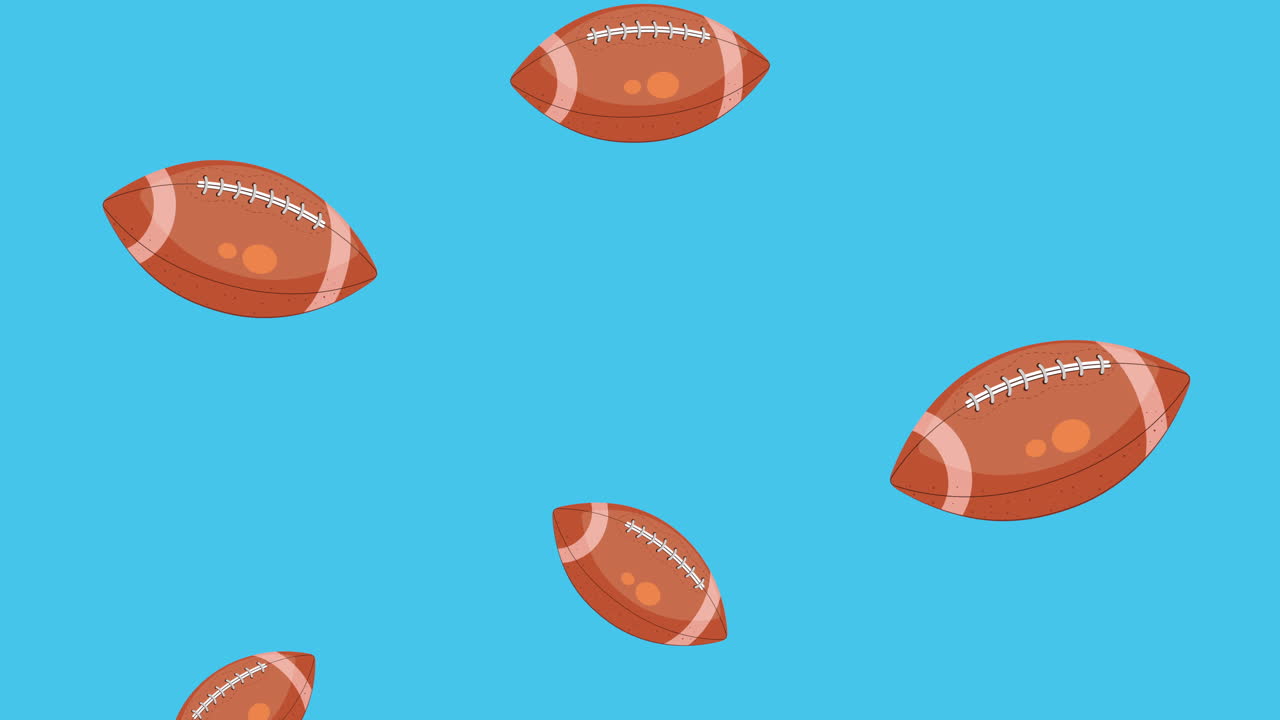 American Football Pattern Background