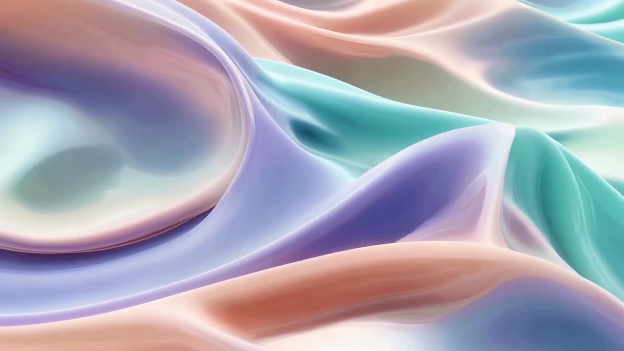 3D Abstract Seamless Animation Background