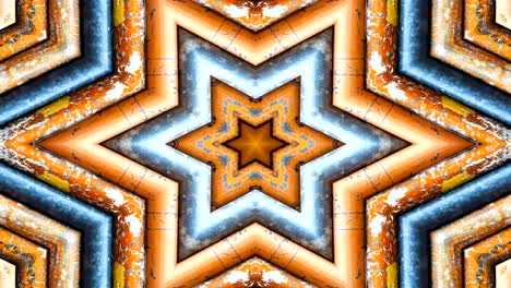 patrón kaleidoscópico abstracto