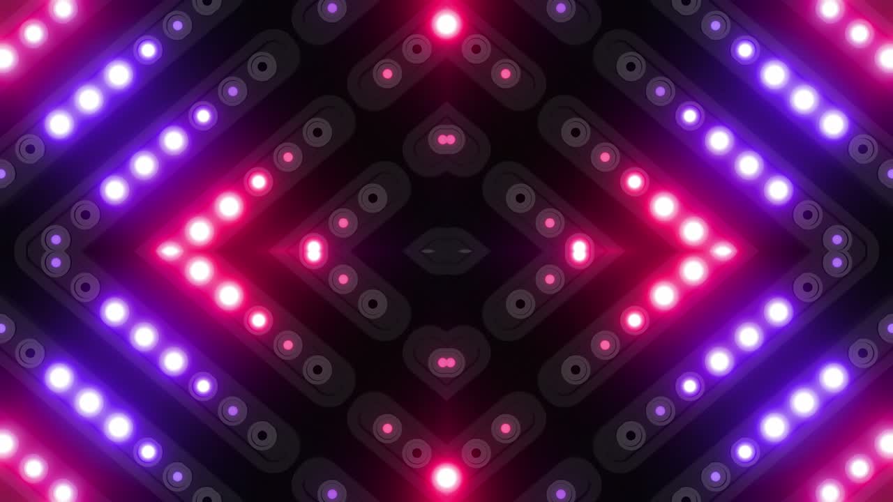 Modello di luci LED a colori astratto