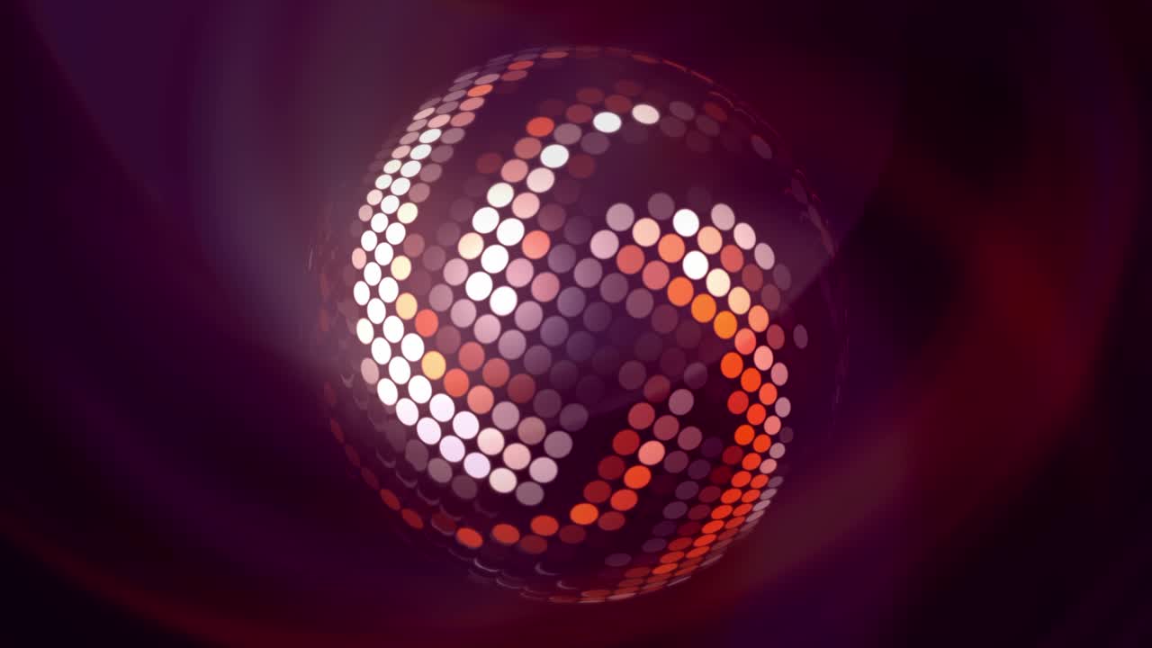 Ball di discoteca da vicino