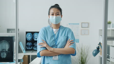 Nurse Portrait in a Hospital