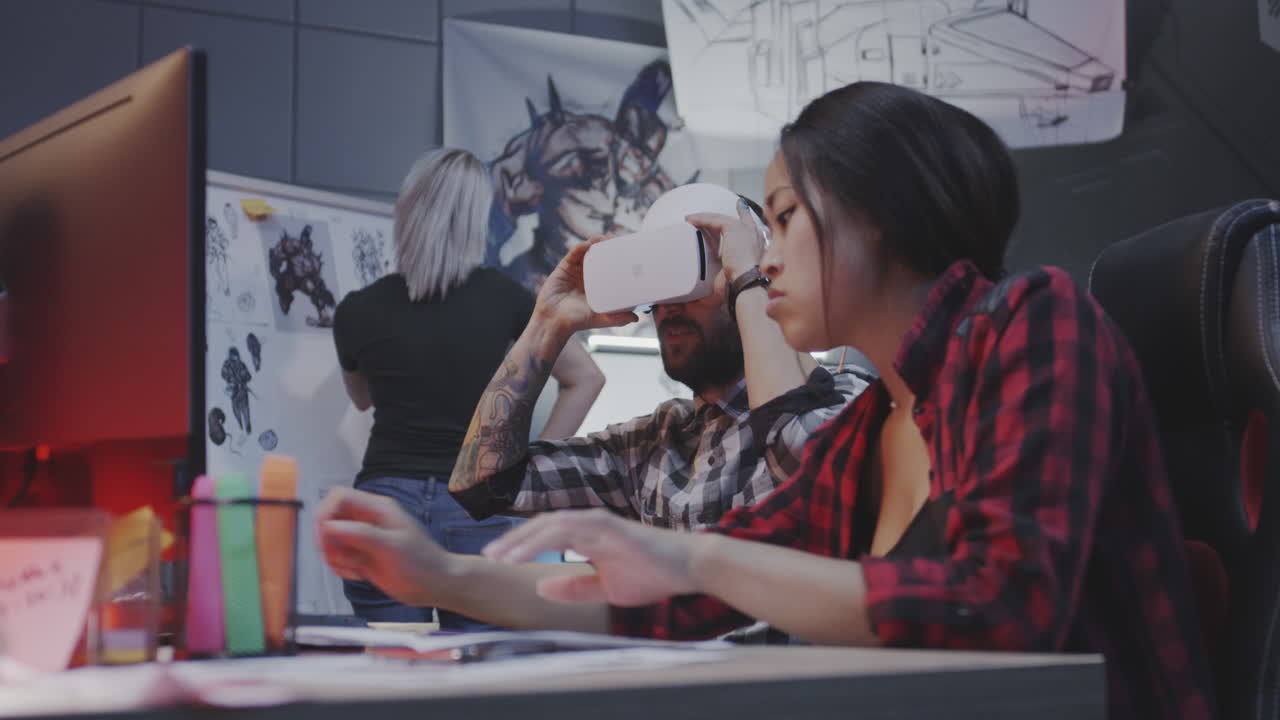 Game Design Team in Action