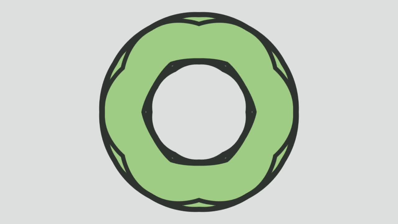 흰색 배경에 형성하는 기하학적 모양