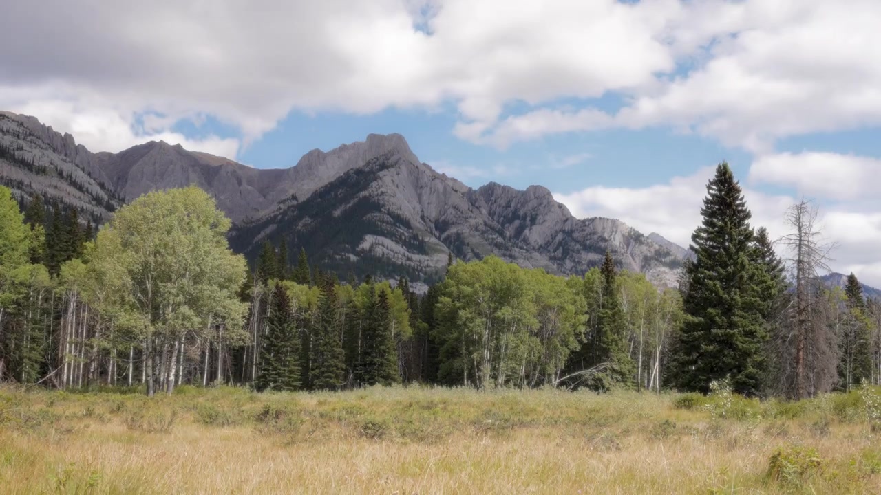 Timelapse delle Montagne Rocciose Canadesi
