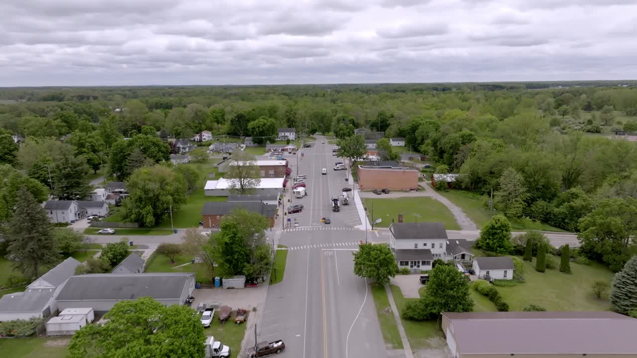 Byron Michigan Aerial Drone straight back