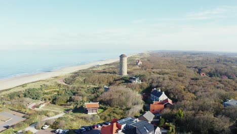 aerial shot of domburg tower