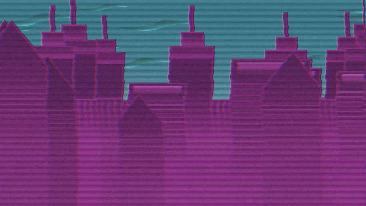 paisaje urbano abstracto telón de fondo