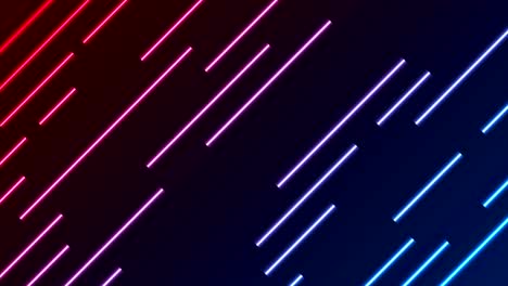 red blue neon laser rays abstract video animation