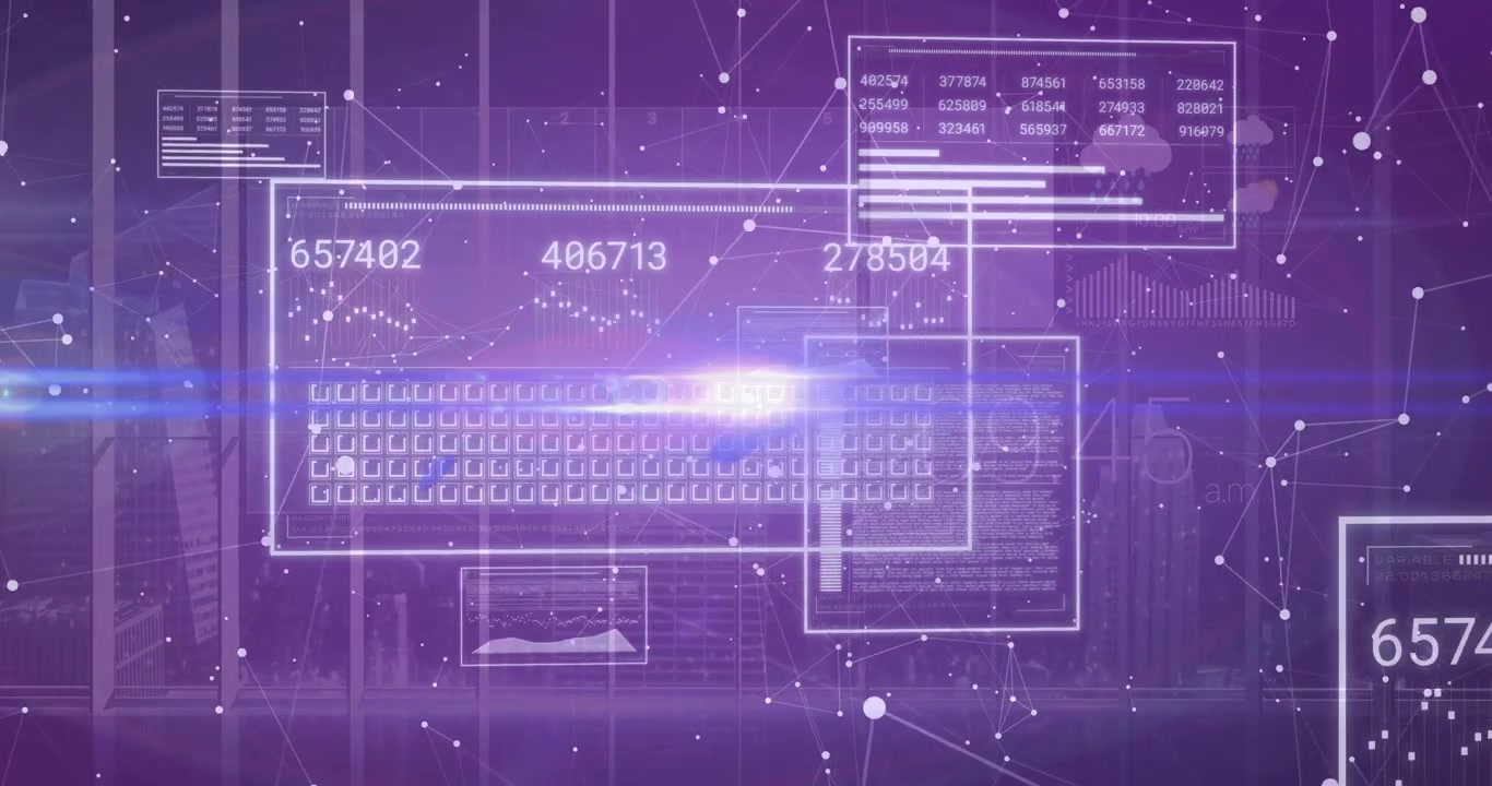 Digital datavisualisering og grensesnitt for finansiell analyse