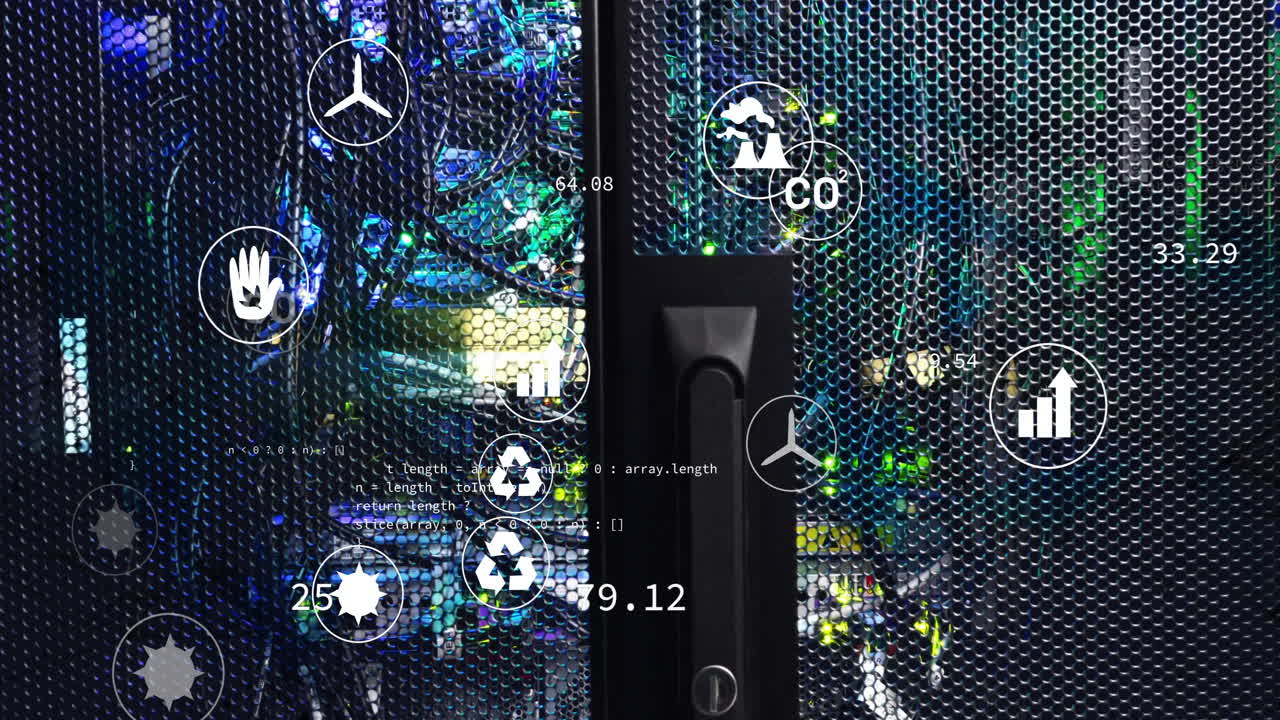 서버 에서 생태학 아이콘의 애니메이션