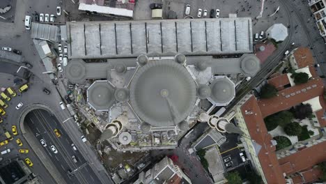 19 de octubre de 2020 en estambul, turquía. vistas aéreas de la plaza de taksim.