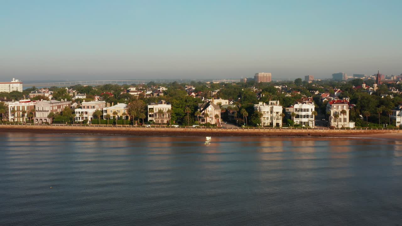 fila de la batería de charleston