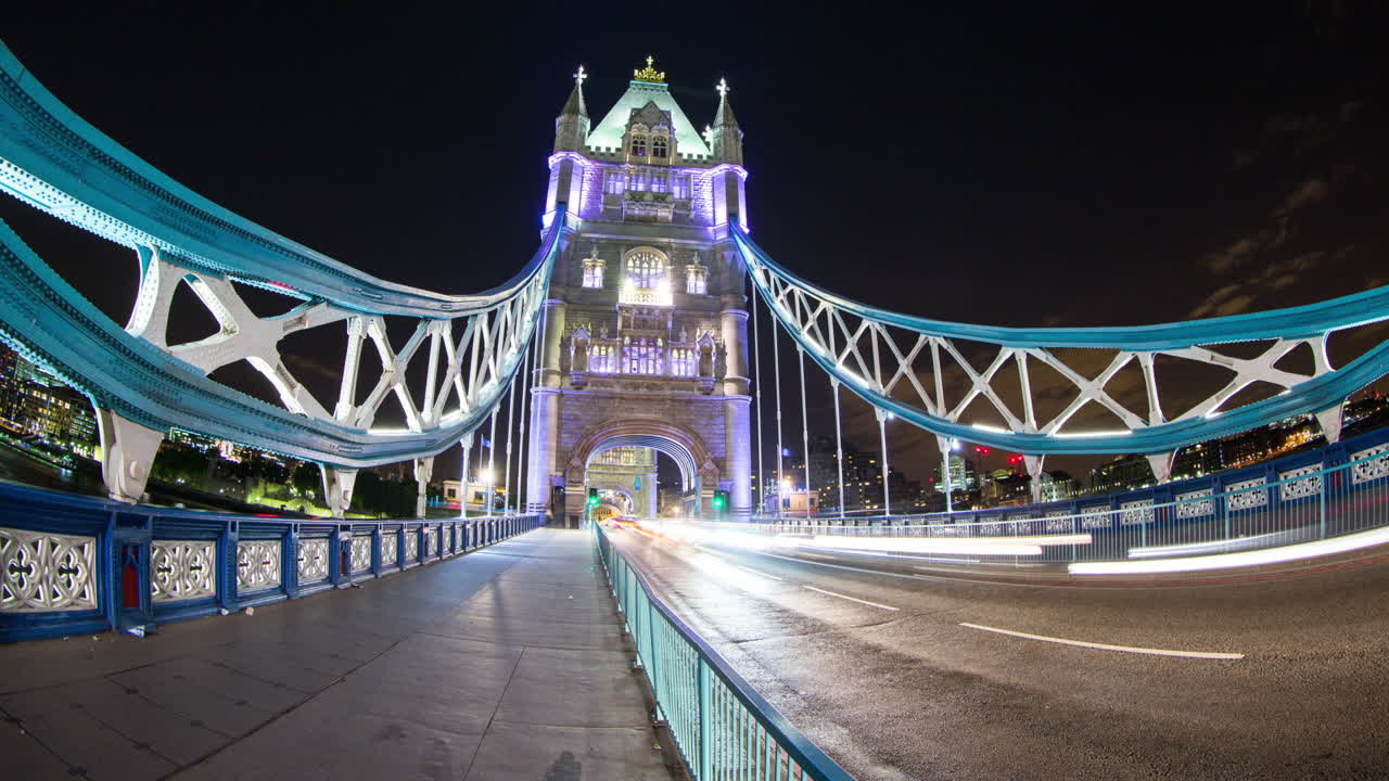 타워 브리지 런던 타임랩스
