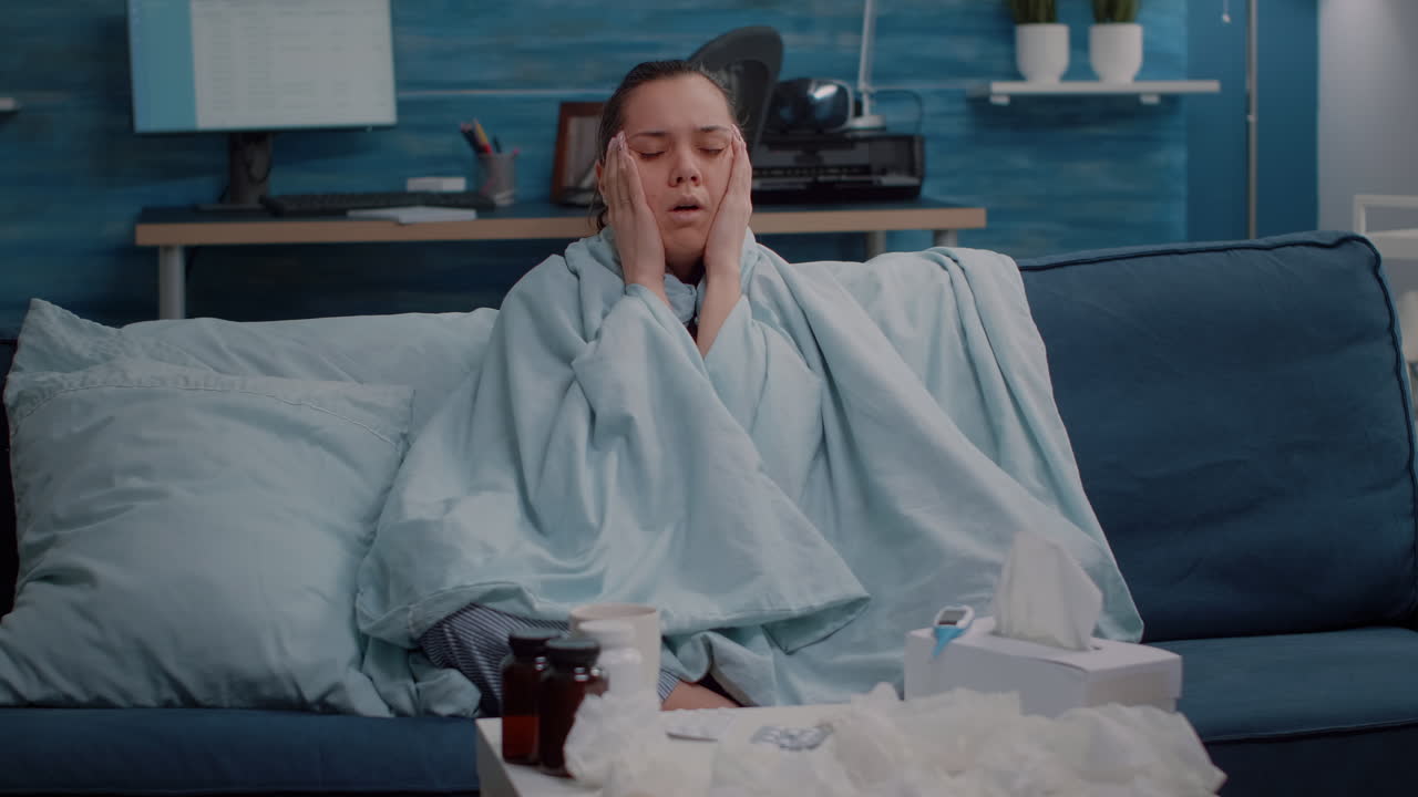 Nobody in office with building model and maquette on table, 3d construction site on monitor