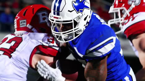 dynamic moments from an american football game