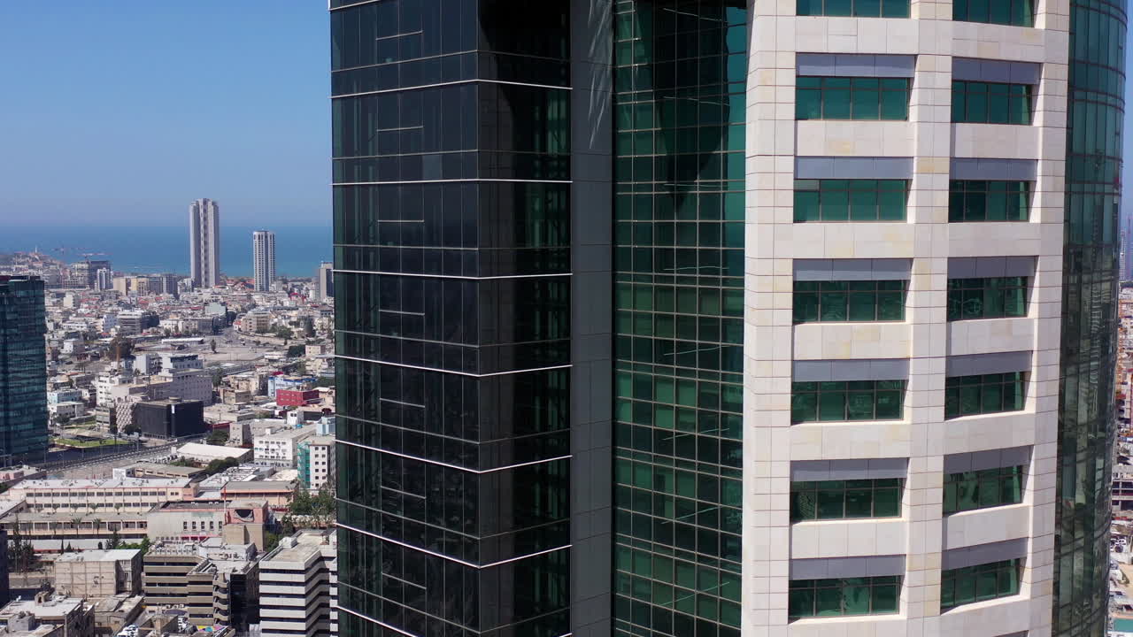 Cityscape with Modern Skyscrapers