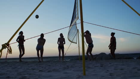 female volleyball players playing volleyball 4k