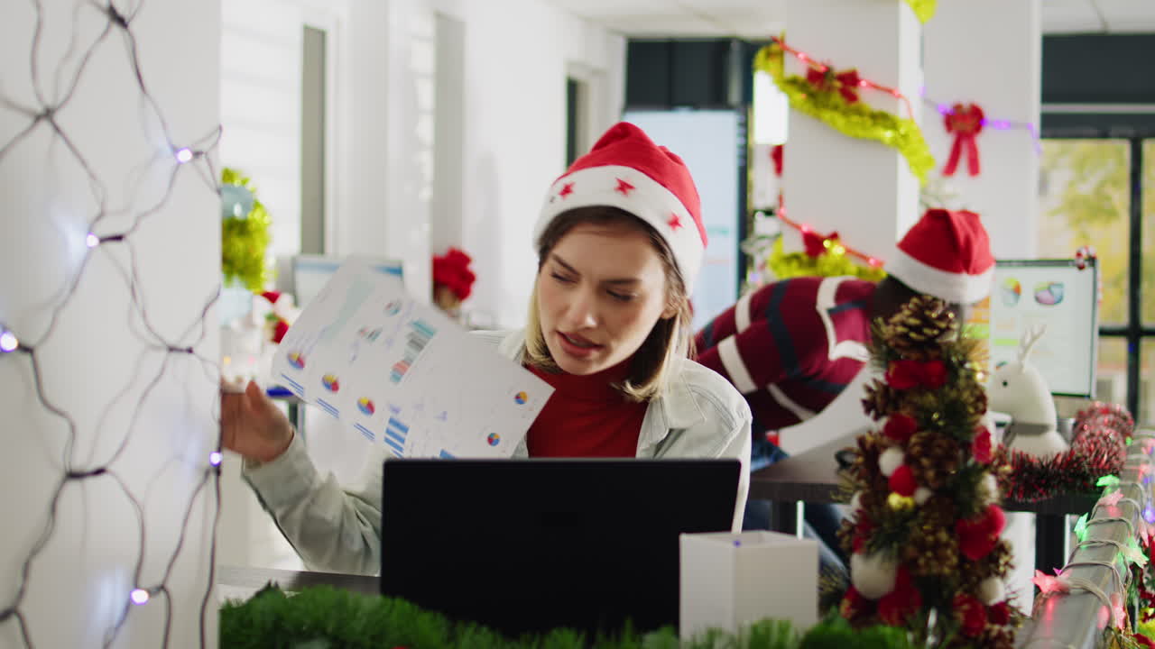 Festive Office Celebration with Employees